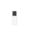 Botella portátil de hidrosol de 60 ml, botella dispensadora de tónico de plástico PET, botella vacía simple de agua para el cuidado de la piel con tapa de rosca sellada