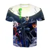Comercio exterior transfronterizo verano 2022 nuevo Halloween digital impresión 3D camiseta de manga corta para niños venta directa de fábrica