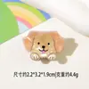 Presilha de Cabelo Fofa Desenho Animado Animal Série Oceano Pequena Imitação Acetato Concha Golfinho Estrela do Mar Franja Lateral Filhote