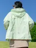 UPF100 Roupas de Proteção Solar para Pele ao Ar Livre Femininas Primavera Verão Montanhismo Corta-Vento Roupas com Proteção UV Jaqueta Secagem Rápida Respirável
