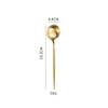 Vajilla de acero inoxidable mate 304 de Amazon, cuchillo, tenedor y cuchara adecuados para cuchillos, tenedores y cucharas de carne occidentales, cucharas de postre, cucharas de hielo.