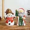 Adornos Creativos de Resina para Nochebuena Papá Noel Regalos de Navidad y Año Nuevo Decoraciones para Escritorio de Oficina