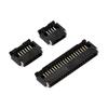 [Outlet de Fábrica] Taihua 0.5 Tipo Flip 6p Inserción Frontal Anillo de Presión Trasero Resistente a la Temperatura Conector Patch H1.0 FPC