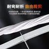 Fita de LED de Silicone Sem Solda Luz Linear Luz Linear Embutida Forma Flexível Iluminação de Baixa Tensão Calha de Luz Tubo de Silicone Puro