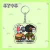 Ovelha tem um chaveiro de ovelha pingente de acrílico fofo celebridade da internet jogo periférico criativo pingente de mochila produto novo