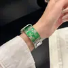 Correa de Metal Curva Esmaltada Adecuada para Apple iWatch Generación 11 10/987Ultrase