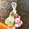 Acessórios de Boneca Fofa de Natal, Pingentes de Chaveiro Requintados, Charms para Bolsa, Decorações de Natal, Pequenos Presentes, Fonte de Suprimentos