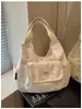 Bolsa Tote de Tecido Oxford com Bolinhas da Moda para Mulheres 2026 Nova Grande Capacidade Casual para o Dia a Dia Bolsa de Mão Feminina Bolsa de Ombro