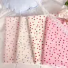 Tecido de Impressão Direta Digital Desenho Animado Morango Estilo Fresco 100% Algodão Fio 40 Impressão Digital Cor Creme Estilo Ins Coreano DIY