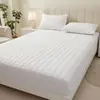 Funda de Colchón Acolchada Bordada para Comercio Exterior Transfronterizo, Universal para Todas las Estaciones, Protector de Colchón Doméstico Simmons, Cubierta de Cama Tatami