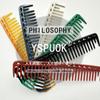 Pente Meiye Premium 452 Dentes Lentos e Densos Pente Duplo para Cabelo Liso Pente de Cabeleireiro Sem Deformação Pente Duplo