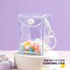 Bolsa de Almacenamiento Transparente para Muñecas, Colgante de Hilo de Crochet a Prueba de Polvo para Muñecas, Bolsa de Viaje de Alta Transparencia para Figuras de Arcilla