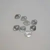 Colgante de Candado Corazón con Ojal Hueco de Acero Inoxidable Moda Japonesa y Coreana Collar de Acero de Titanio Aretes Accesorios para Joyería DIY
