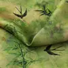 Tecido Impresso de Seda Xiangyun Pura, Tecido para Vestido Qipao Primavera e Verão, Tecido Estilo Chinês Tradicional em Estoque