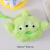 Porta-moedas Mini Fofo Sanrio Pingente de Monstro Kulomi Bolsa de Armazenamento de Fone de Ouvido de Pelúcia Desenho Cabeça de Capivara Acessórios para Pendurar