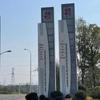 Fornecimento Direto da Fábrica grande Cidade Fortaleza do Espírito sinal de marco aço inoxidável sinal de orientação sinal da Fortaleza do Espírito
