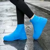 Protetores de Sapato Impermeáveis de Látex Espessos, Protetores de Sapato com Sola Resistente ao Desgaste, Protetores de Sapato Anti-Areia e à Prova de Chuva, Protetores de Sapato Aquáticos para Viagem, Dias Chuvosos, Uso Externo