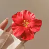 Grampo de Pato Borboleta Orquídea Dopamina de Verão para Mulheres, Presilha Floral Doce, Grampo de Cabelo Exquisito de Alta Qualidade, Acessório de Cabelo Estilo Feriado