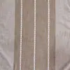 Suministro directo de fábrica raya tridimensional textil para el hogar explosión imitación algodón y lino tela cortina cojín mantel tela de poliéster venta caliente