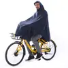 Poncho para bicicleta para hombre y mujer estudiante hombre y mujer coche eléctrico pequeño motocicleta impermeable en un solo sombrero ala engrosada adulto