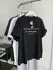 Bromu Corte Holgado Estampado de Letras Manga Corta Cepillada para Mujer Primavera 2026 Versátil Cuello Redondo Suéter Camiseta Casual
