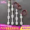 Interruptor de Boia de Três Bolas Pvdf Purificador de Água Controlador de Nível de Líquido Sensor de Nível de Água Teflon Ptfe Resistente à Corrosão