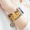 Adecuado para appIeiwatch123456789 Pulsera de Resina Cadena de Cuentas Correa de Apple Moda Universal