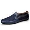 Zapatos casuales de verano para hombre de corte bajo, zapatos casuales de cuero transpirables, comercio exterior, talla grande, para hombre, con aire acondicionado, para exteriores, planos