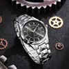 2025 Nuevo Reloj de Cuarzo Reloj para Hombre Calendario Luminoso Reloj de Alta Gama Moda de Negocios Reloj para Hombre Dropshipping