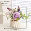 Flores Artificiais, Vasos Pequenos para Decoração de Mesa de Jantar, Decorações para Sala de Estar e Escritório em Casa, Plantas Verdes Simuladas, Enfeites de Decoração de Plantas