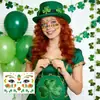26 Calle Nueva Transfronteriza. Pegatinas de Cara con Pecas de Trébol del Día de San Patricio Tatuajes de Maquillaje Impermeables para Festival de Cerveza Irlandesa