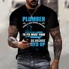 2025 Verano Transfronterizo 3D Color Puro Graffiti Estilo Resort Ropa Suelta y Cómoda Adulto Hombre y Mujer Camiseta de Manga Corta Cuello Redondo