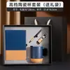Conjunto de Caderno Simples em PU, Bloco de Notas de Escritório Business Estilo Chinês Criativo, Brinde Corporativo, Pode Ser Impresso com Logo