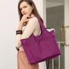 2022 Primavera e Verão Nova Grande Capacidade Trendy Bolsa Cor Sólida Bolsa Feminina Portátil Retro Elegante Simples Trendy Bolsa Feminina