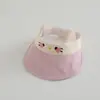 Sombrero de Bebé Yipan Verano Gato Lindo Dibujos Animados Transpirable Para Salir Niñas Visera de Bebé Sombrero de Protección Solar