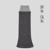 Meias de Cano Alto para Mulheres, Outono e Inverno Lã Espessas Quentes Estilo Japonês Blocos de Cor Meias Slouch, Meias Tricotadas, Polainas, Coberturas para os Pés