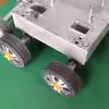 Base Universal Eléctrica Retráctil para Puerta Corredera Doble Motor Base Monorrriel Sin Rieles Base de Doble Riel Asiento de Rodamiento Accesorios