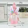 Nueva Muñeca sin Rostro Iluminada de Liquen Pieza Colgante para Ventana Adornos de Muñeca Pequeña Creativos Suministros de Decoración de Pascua