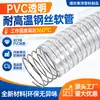 Plástico PVC transparente resistente a altas temperaturas, tubería de acero de gran diámetro, tubería de acero engrosada, resistente al aceite, resistente al desgaste, resistente a ácidos y álcalis