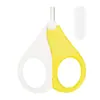 Cortauñas de Acero Inoxidable para Bebé, Tijeras para Niños, Tijeras Lindas con Cubierta Antipolvo, Cortauñas para Niños Pequeños, Tijeras para Bebé Anti-pellizco