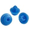 Adequado para Toyota plástico azul painel de porta fivela para-choque arco da roda acabamento interno forro clipe de fixação placa de proteção