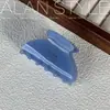 Pinza de garra de acetato estilo coreano Alan, tamaño mediano clásico, para peinados semi-recogidos, accesorio para el cabello tipo pinza de tiburón elegante y exquisito para la parte trasera de la cabeza