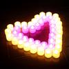 Velas Electrónicas para Decoración de Lugares de Cumpleaños y Bodas 2026 Decoración Festiva Transfronteriza para Pedir Deseos en el Día de San Valentín Chino