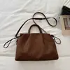 Bolso Tote Plegado de Nicho Transfronterizo para Mujer 2026 Nuevo Bolso de Mano de Gran Capacidad Estilo Coreano Bolso de Hombro Único Cruzado