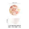 Tazón de Sopa Doméstico de Cerámica Estilo Nórdico 4.5 pulgadas Tazón para Fideos Anti-Escaldaduras Vajilla Hotelera Color Bajo Esmalte Porcelana Alto Blanco Amazon