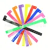 Pulsera Desechable Parque de Atracciones Concierto Fiesta Material de PVC Pulsera de Muñeca Desechable Impermeable Hebilla Pulsera