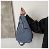Nuevo estilo coreano ligero moderno color sólido sexy gran capacidad 2025 simple moda para ir al trabajo bandolera de hombro para el pecho