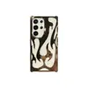 Funda Electroplateada con Patrón de Llama para Teléfono Móvil Adecuada para Samsung S25Ultra Esquinas Cuatro Anticaídas S22 Mate A54 Refrigeración A06
