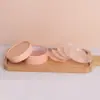 Latas de Papel Personalizadas, Pegatinas para Cofre, Protectores para Pezones, Empaques Cilindricos Engrosados, Aceites Esenciales, Té, Perfume, Cajas Cilindricas de Papel Kraft, Hecho a Medida