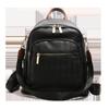 Mochila sencilla casual para mujer, bolsa de nailon repelente al agua, mochila, bandolera multifuncional, mochila escolar versátil para estudiantes